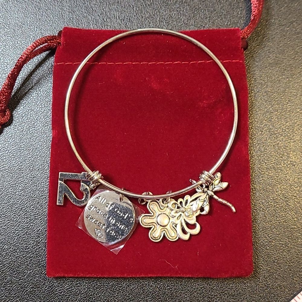 Lywjyb Birdhot bracelet  Birthday "12" "All of God's grace in one sweet face"